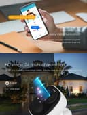 كاميرا مراقبة خارجية بالطاقة الشمسية والبطارية Smart Wireless Battery Camera With Solar Panel