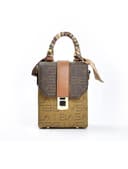 حقيبه نسائيه جلد بالبصمة Women's Smart Fingerprint Lock Bag