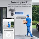 Wireless PTZ Solar Security Camera 4G  