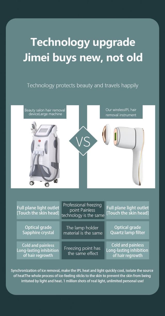 جهاز ليزر منزلي لازالة الشعر IPL Laser Hair Removal Device