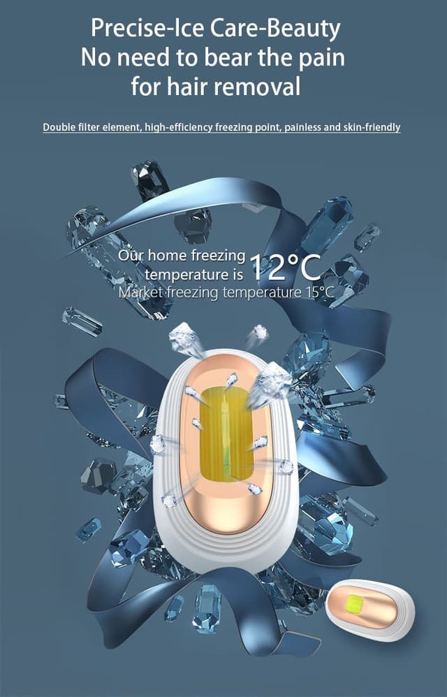 جهاز ليزر منزلي لازالة الشعر IPL Laser Hair Removal Device