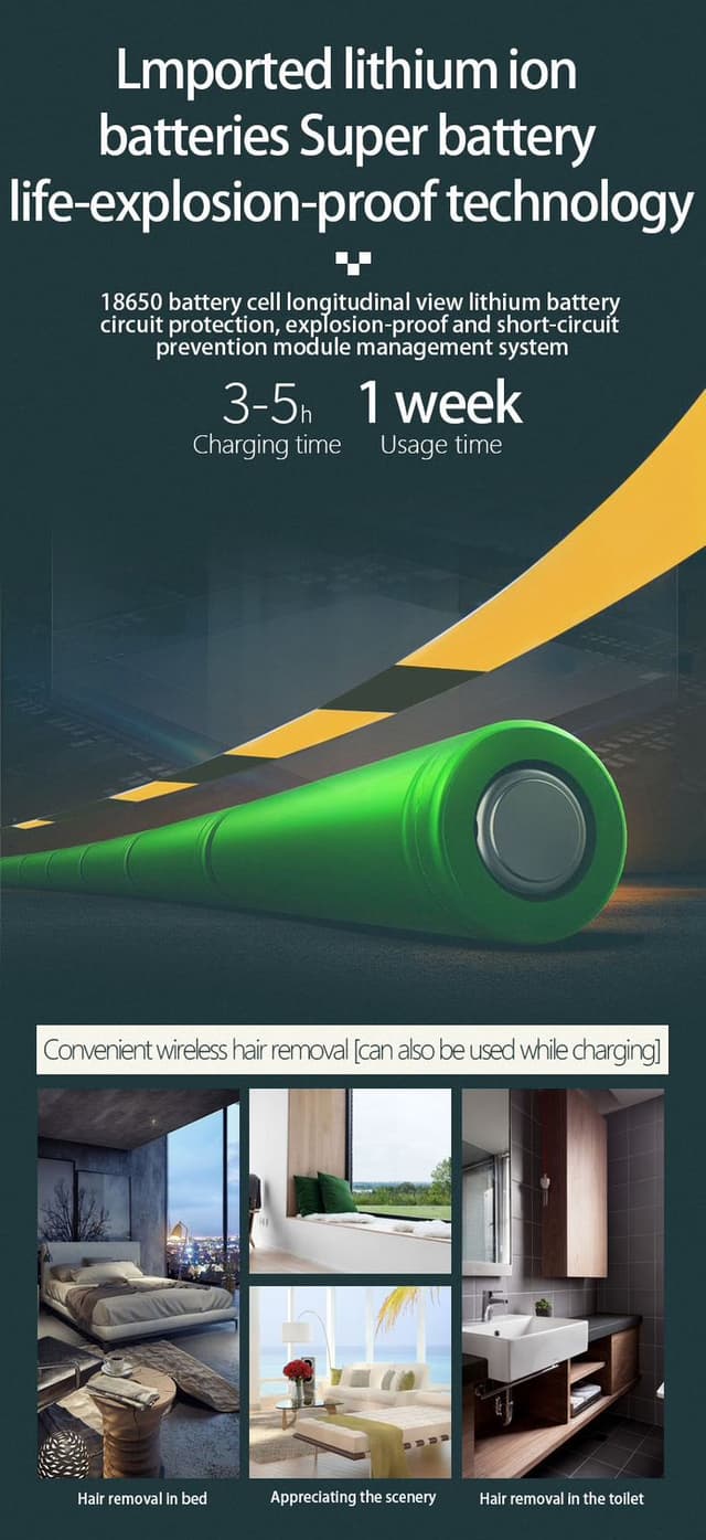 جهاز ليزر منزلي لازالة الشعر IPL Laser Hair Removal Device