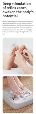 Kica Portable Electronic Cordless Percussion Foot Massager