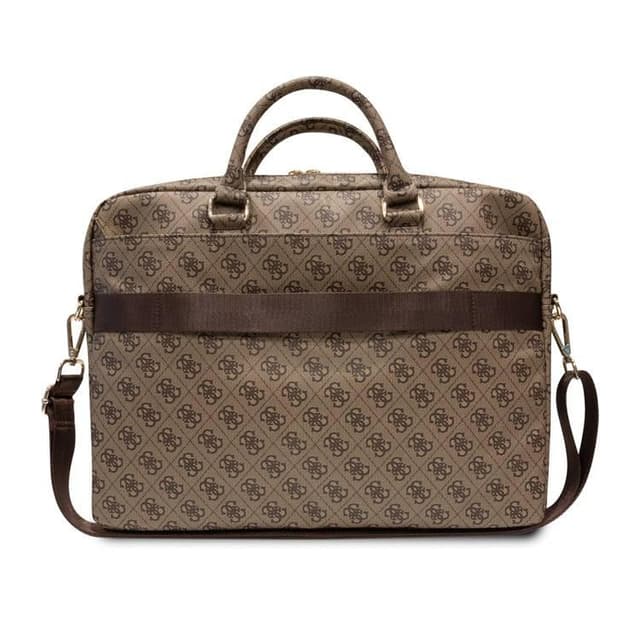 شنطة جيس للابتوب 16 بوصة Guess Computer Bag with 4G Stripes Pattern