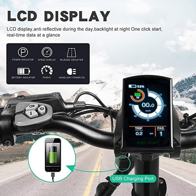 DerakBikes X3 29" Electric Bicycle 1000W Motor 48V 16Ah 