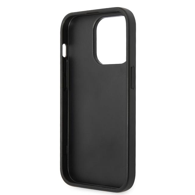 Guess 4G Double Card Triangle Hard Case for iPhone 14 Pro (6.1") - Black [ GUHCP14LP4TPK ] - SW1hZ2U6MTM4NDE0Mw==