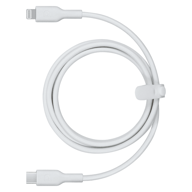 Powerology Type-C to Lightning Cable 1.2M PD 20W - White [ PWCTL1M-WH ] - SW1hZ2U6MTM5NzY1OA==