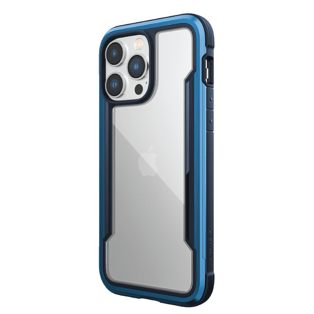 كفر جوال ايفون 14 برو ماكس شيلد لون أزرق بحري من اكس دوريا رابتيك X Doria Raptic Shield Case for iPhone 14 Pro Max - SW1hZ2U6MTQwMDE1Mw==