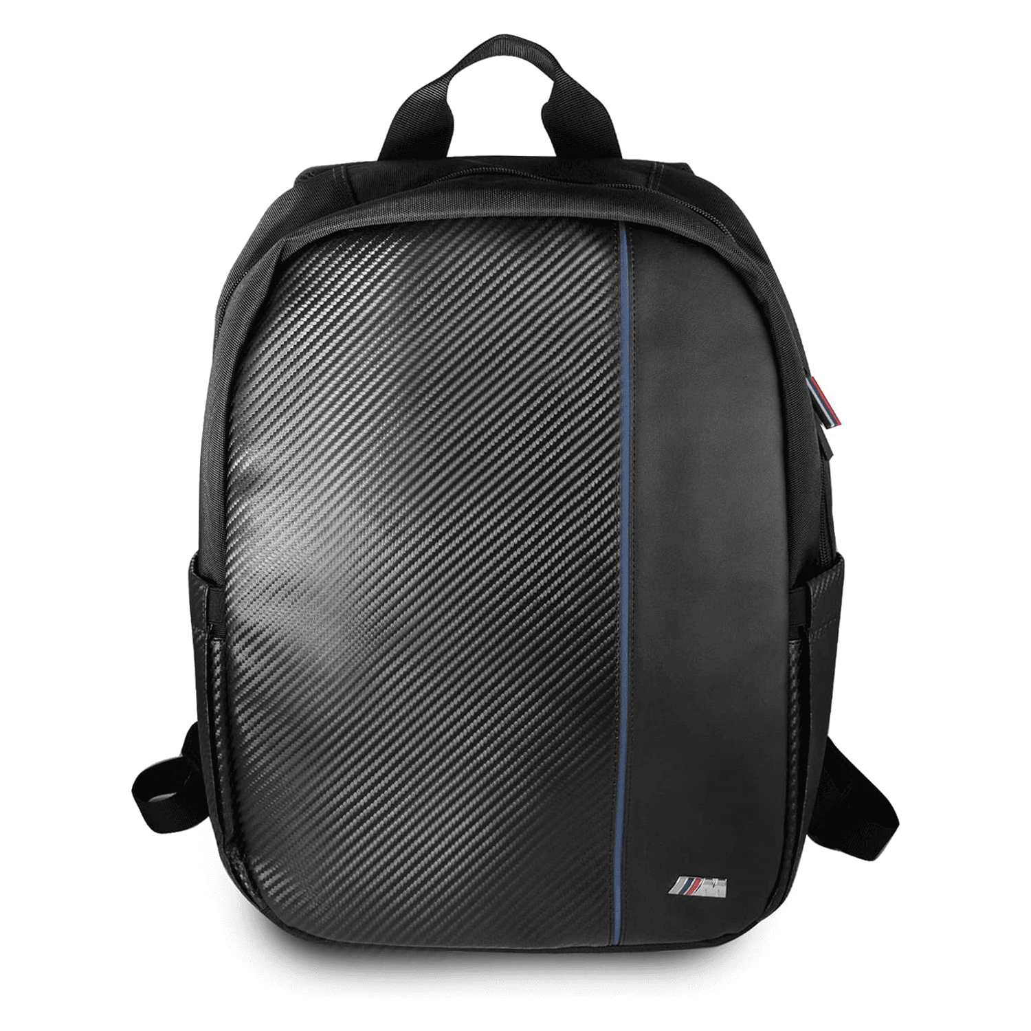 BMW Compact Carbon TriColor Computer BackPack 15" ( Simplified Version ) - Black [ BMBP15COCARTCBK ]