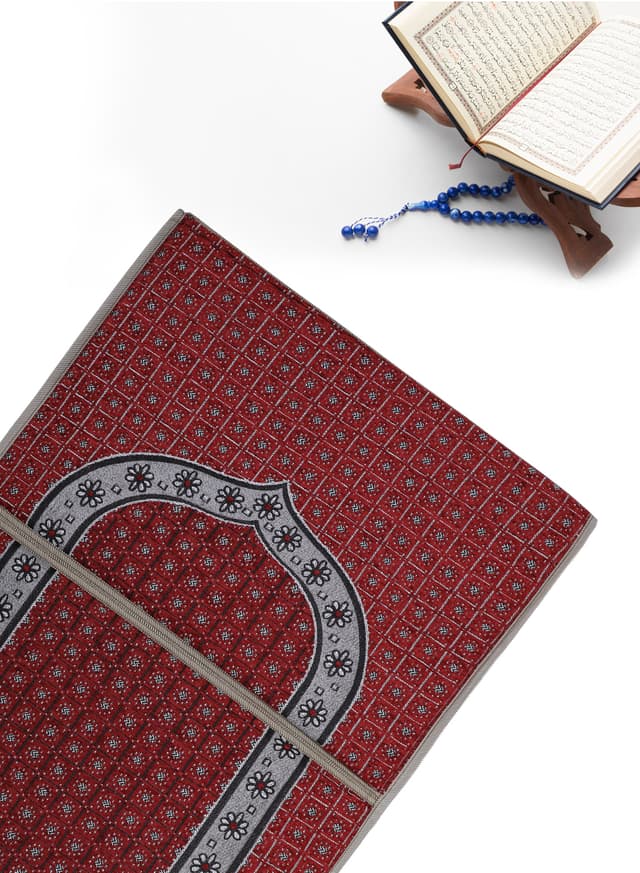 Noor-1 Foldable Prayer Mat And Backrest