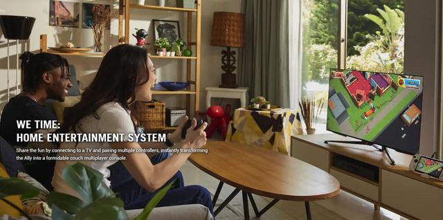 جهاز العاب محمول وحدة تحكم بنظام ويندوز اسوس روج آلي 7 بوصة 120 هرتز Asus ROG Ally Gaming Handheld