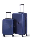 طقم شنط سفر 20/28 انش صلبة بارا جون قطعتين كحلي PARA JOHN Hardside Travel Trolley Luggage Set - SW1hZ2U6MTQwMTMyNw==