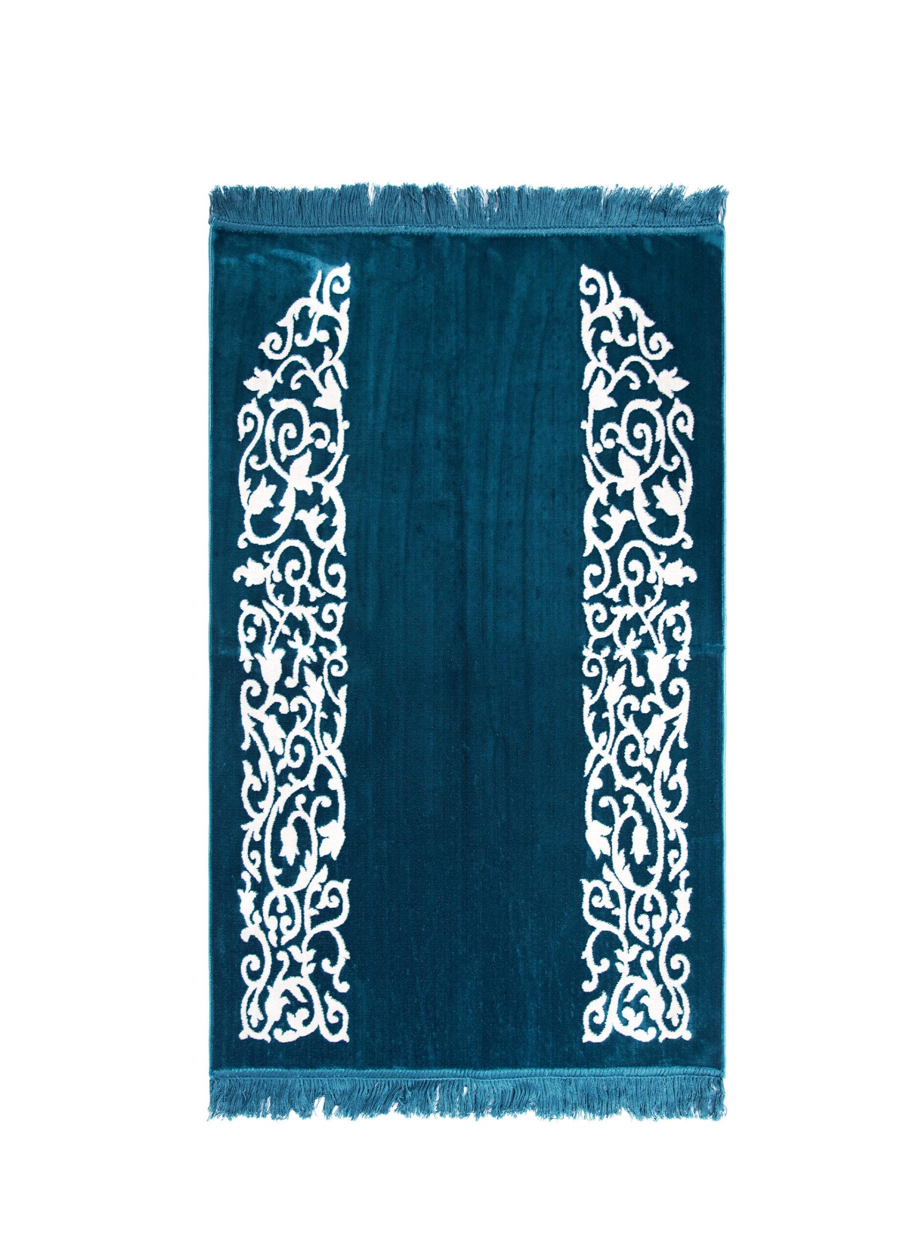 Noor-1 Luxury Soft Premium Quality Muslim Prayer Mat / Musalla / Prayer Rug