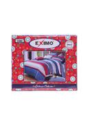 Eximo Flat Bedsheet - Micro Polyester Fiber Soft And Comfortable Sheet - Machine Washable Breathable Fabric- Elastic Corners - Easy Care Polyester Fabric - Wrinkle And Fade Resistant - (130x225 Cm) - SW1hZ2U6MTQwMTY1MQ==