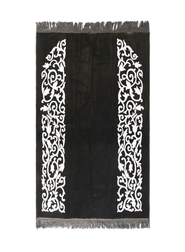 Noor-1 Luxury Soft Premium Quality Muslim Prayer Mat / Mussallah / Prayer Rug - SW1hZ2U6MTQwMjE1NA==