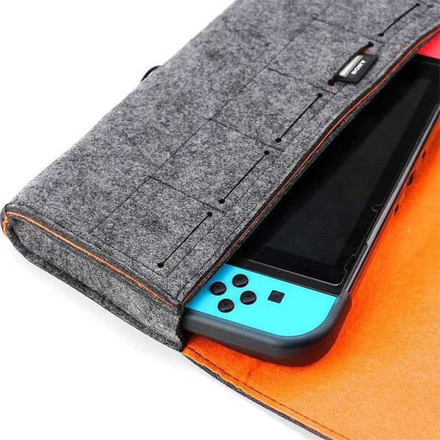 حقيبة نينتندو سويتش لايت اهاستايل رمادي غامق AhaStyle Nintendo Switch Lite Felt Bag - 273265