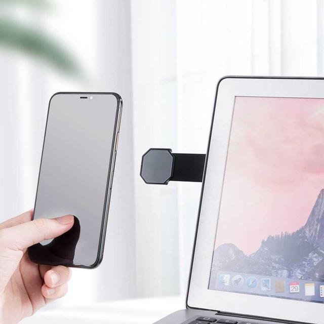 Ahastyle Adjustable Magnetic Laptop Phone Holder (Slider) - Black [ WG26-2_BK ] - SW1hZ2U6MTM2MjkwOQ==