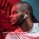 غطاء سماعات أذن ايربودز اهاستايل مقاس كبير عدد 3 زهري AhaStyle Silicone Cover for Airpods