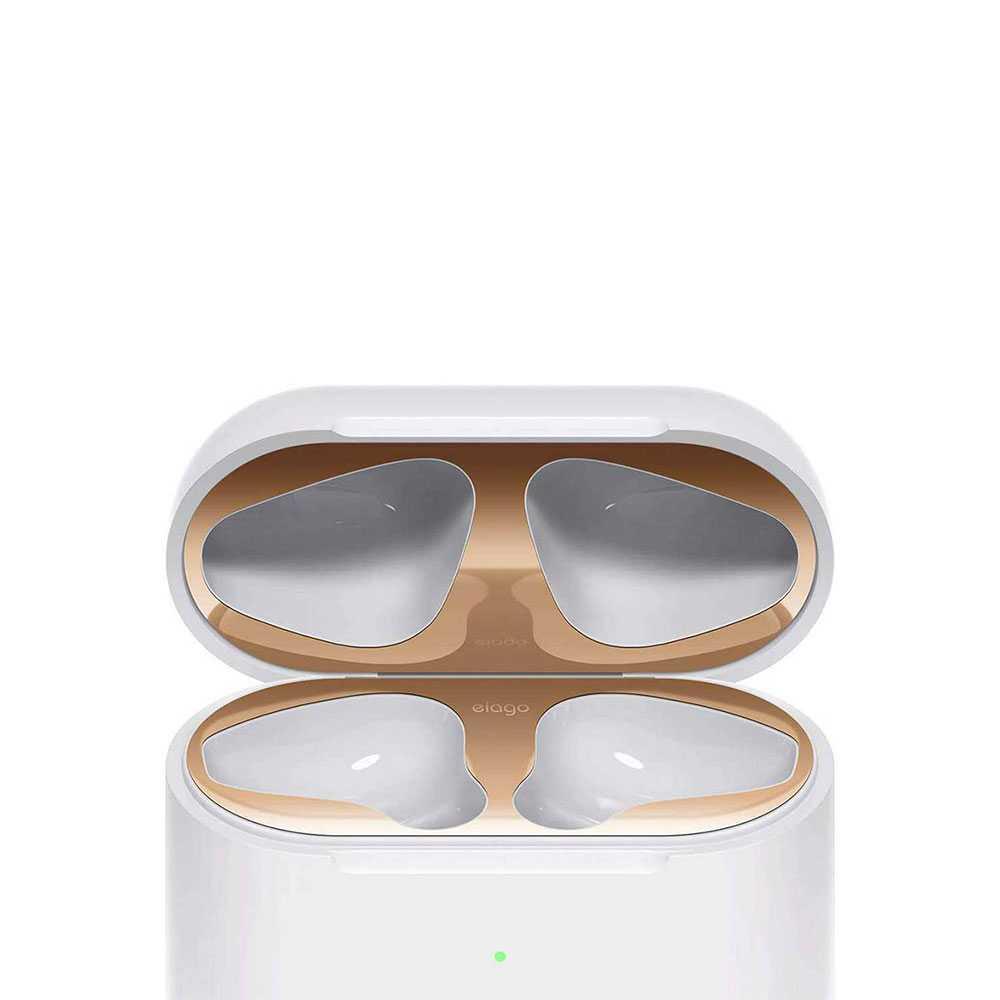 AhaStyle Nickel Sheet Sticker for Airpods 2.0 ( 2 Sets ) - Rose Gold [ PT68-2_RG ]