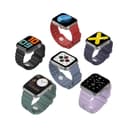 AhaStyle Rugged Design Premium Silicone Apple Watch Band 44mm - Dark Red [ WA02_44RD ]