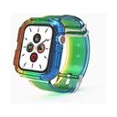 سوار ساعة ابل 42-44 مم سيليكون اهاستايل قوس قزح Ahastyle Rainbow TPU Watchband for Apple Watch - SW1hZ2U6MTM2MjQ2OA==