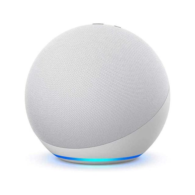 All-new Echo Dot (4th Gen)Smart speaker with Alexa - Glacier White [  B7W64E-GLWHT ]