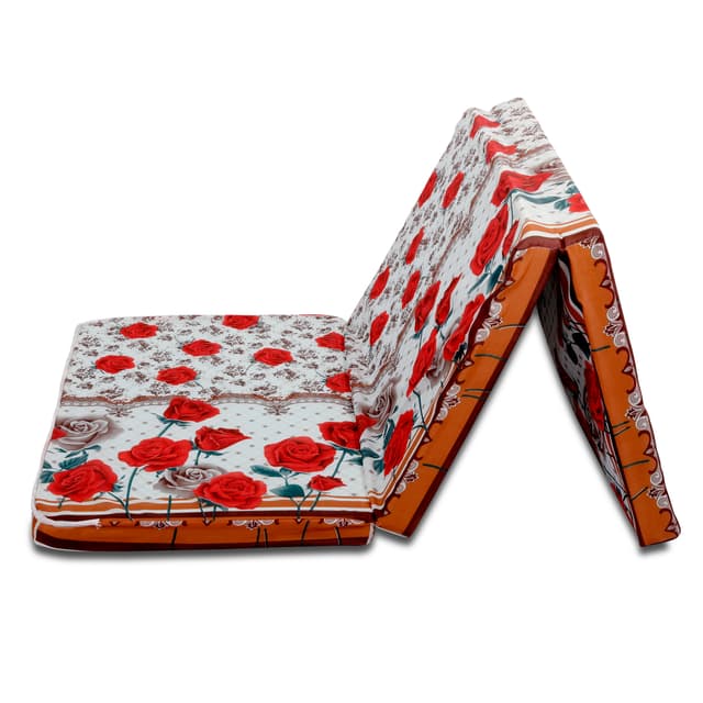 Eximo Folding Mattress - Space Saving Bed 180 X 90-6 Cm  - Large Foldable Portable Guest Mattress Travel Bed/Play Mat - Z Bed Futon