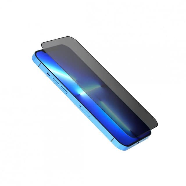 لاصقة حماية الخصوصية لهاتف ايفون 13 برو ماكس مقاومة للكسر ليفيلو  Levelo Anti Glare Tempered Glass Screen Protector For iPhone 13 Pro Max Black