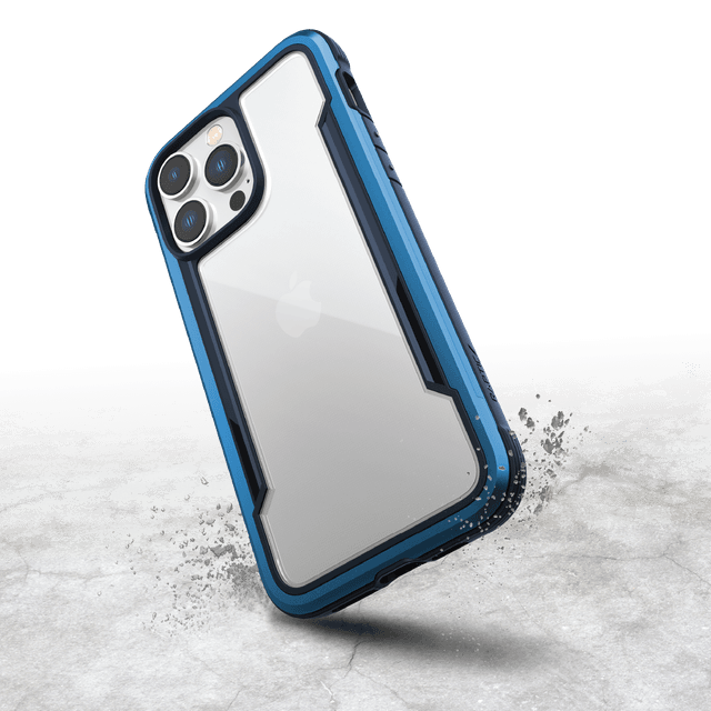 كفر جوال ايفون 14 برو ماكس شيلد لون أزرق بحري من اكس دوريا رابتيك X Doria Raptic Shield Case for iPhone 14 Pro Max - SW1hZ2U6MTQwMDE2Nw==