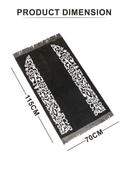 Noor-1 Luxury Soft Premium Quality Muslim Prayer Mat / Mussallah / Prayer Rug - SW1hZ2U6MTQwMjE2Mg==