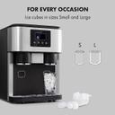 صانعة الثلج المجروش والمكعبات 1.8 لتر Multifunctional Ice Maker And Water Dispenser