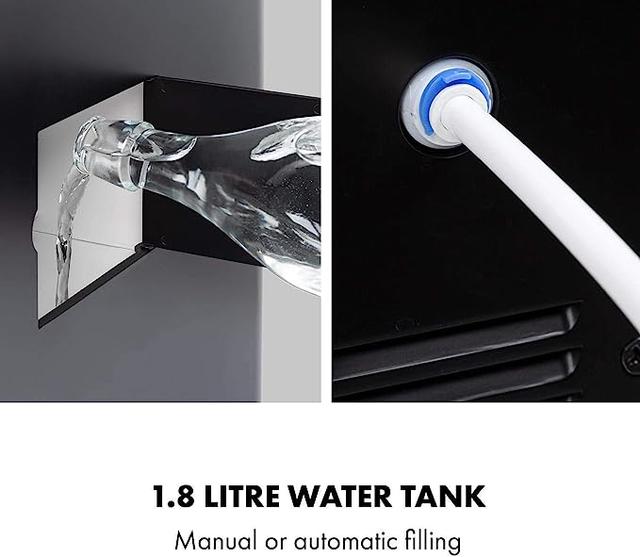 صانعة الثلج المجروش والمكعبات 1.8 لتر Multifunctional Ice Maker And Water Dispenser