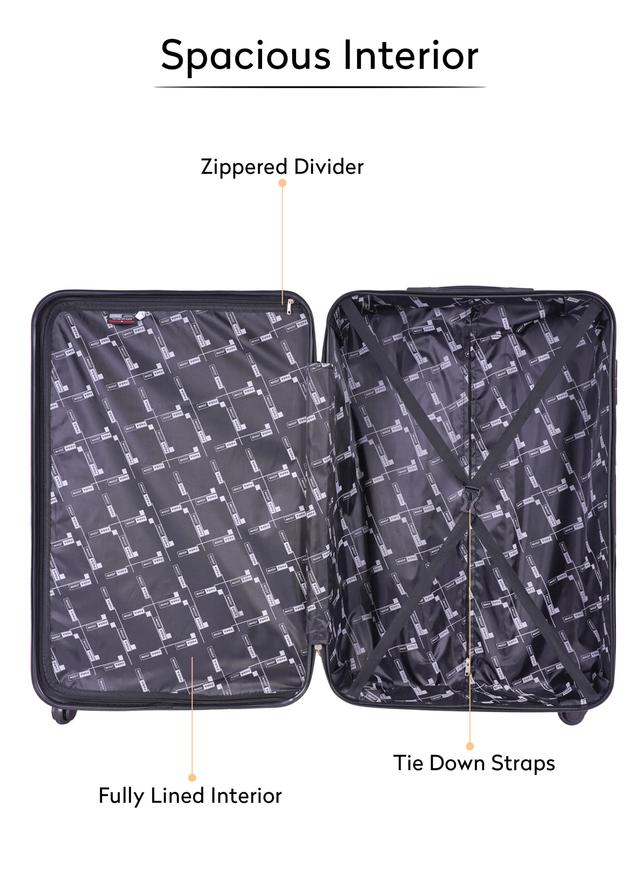 Para John 2-Pieces Hardside Travel Trolley Luggage Set Grey 20/28 - SW1hZ2U6MTQwMTM0Mg==