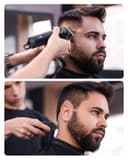 مجموعة حلاقة جلاكر 2 ماكينة حلاقة شعر الرأس واللحية مع رؤوس متعددة Glaker K11S+I11 Hair Clipper Set