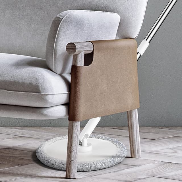 ممسحة سيراميك دوارة مع سطل 2.5 لتر Clean Water Spin Mop