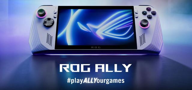 جهاز العاب محمول وحدة تحكم بنظام ويندوز اسوس روج آلي 7 بوصة 120 هرتز Asus ROG Ally Gaming Handheld