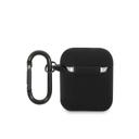 جراب سماعات ابل ايربودز 1/2 سيليكون مرسيدس اي ام جي أسود AMG Liquid Silicone Case For Airpods 1/2