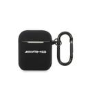 جراب سماعات ابل ايربودز 1/2 سيليكون مرسيدس اي ام جي أسود AMG Liquid Silicone Case For Airpods 1/2