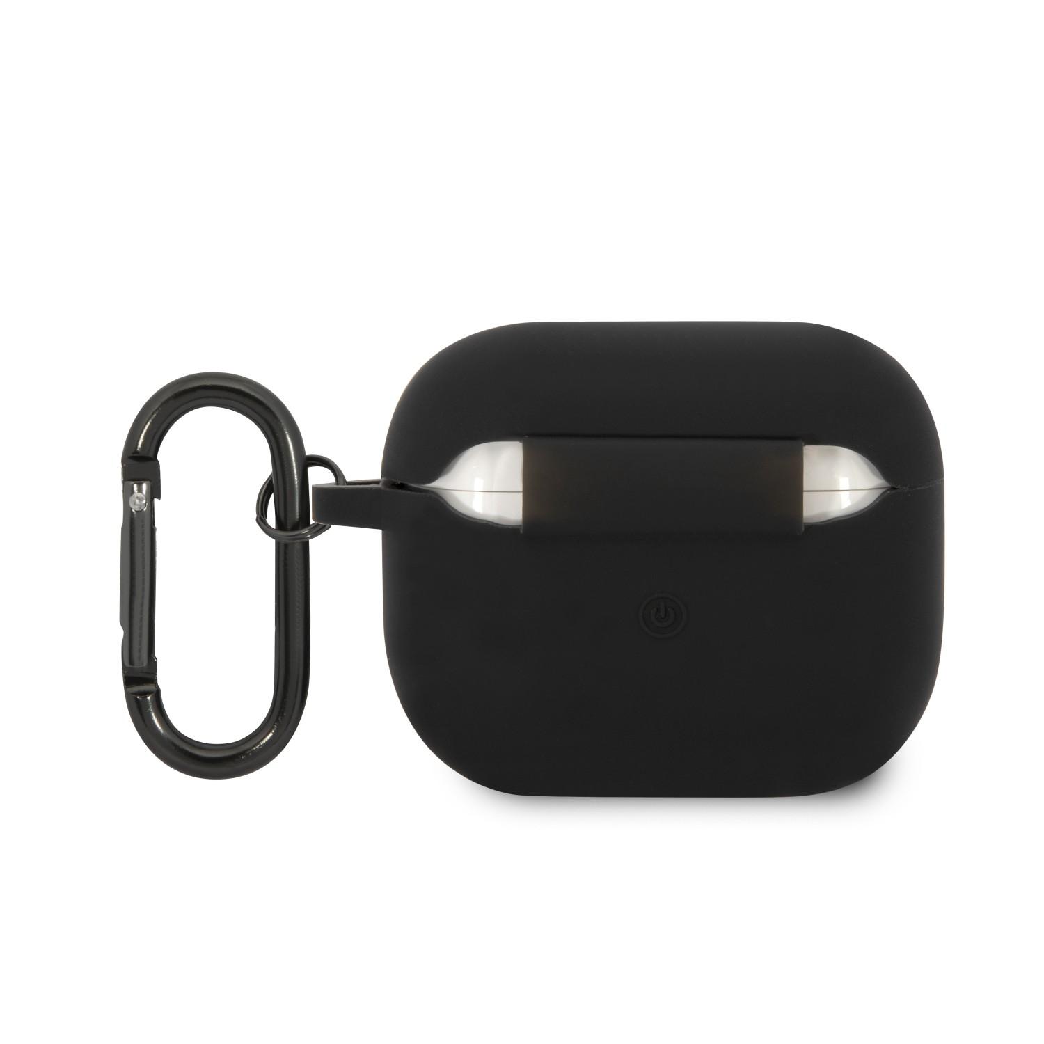 AMG Liquid Silicone Case For Airpods 3 - Black [ AMA3RBK ]