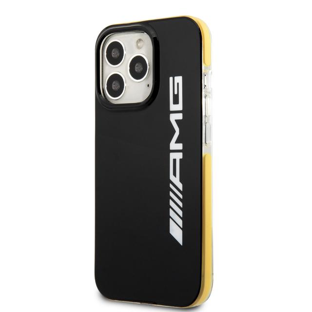 كفر ايفون 13 برو بلاستيك مرسيدس اي ام جي أسود وأبيض AMG PC/TPE Hard Case for iPhone 13 Pro - SW1hZ2U6MTM2MzI2Ng==