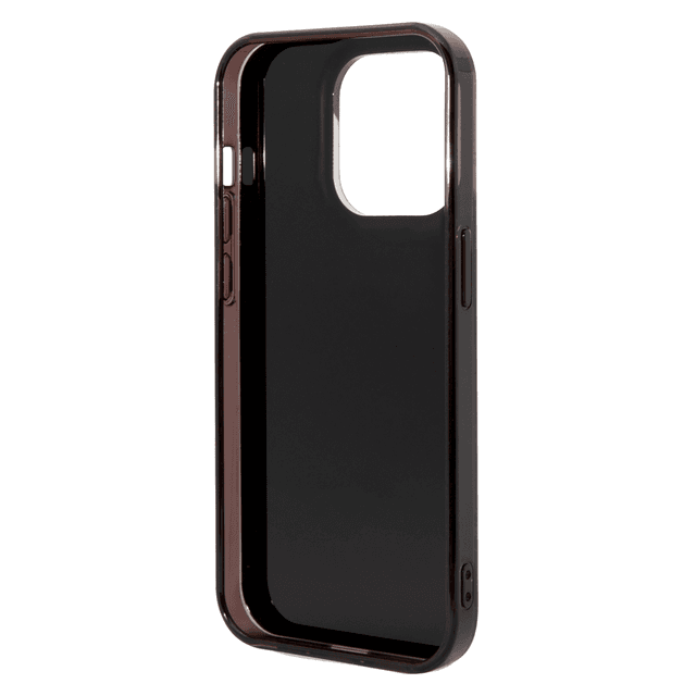 كفر ايفون 14 برو كريستال مرسيدس اي ام جي أسود وأحمر AMG Transparent Double Layer Case For iPhone 14 Pro - 273740