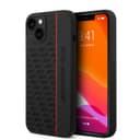 AMG Liquid Silicone Case With Carbon Pattern For iPhone 14 Plus - Black [ AMHCP14M2SPCK ] - 273848