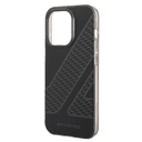 AMG Frosted PC Case With Checkered Pattern Design For iPhone 14 Pro Max - Black [ AMHCP14X2YFCFK ] - 273760