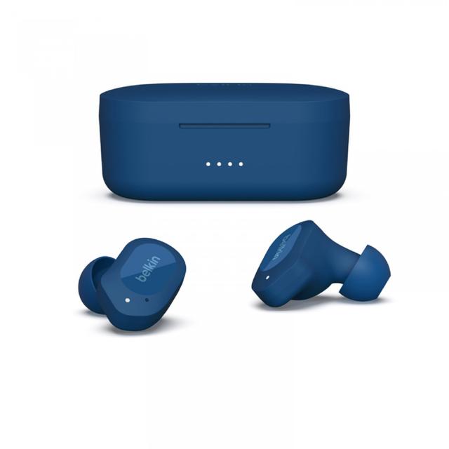 سماعات اذن لاسلكية أزرق بيلكن Belkin SOUNDFORM™ Play True Wireless Earbuds Blue - SW1hZ2U6MTM2NDMwOA==