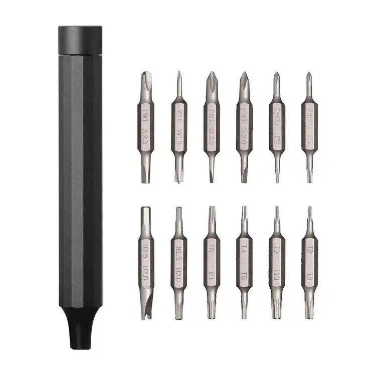 Others Hoto 24 in 1 Precision Screwdriver Set ( Aluminum Alloy ) - Dark Gray [ P24SDG ]