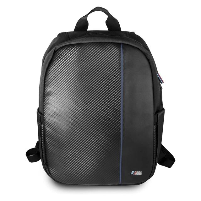 حقيبة لابتوب 15 بوصة بي ام دبليو BMW Compact Carbon TriColor Computer BackPack - SW1hZ2U6MTM2Njg3Nw==