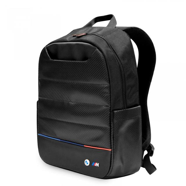 BMW Carbon & PU Nylon Computer BackPack 15" Black - SW1hZ2U6MTM2NjkxMA==