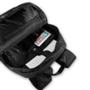 BMW PU Leather & Carbon Computer BackPack 15" - Black [ BMBP15SPCTFK ]