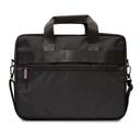 BMW PU Leather 15" Computer Bag With Carbon Edges And Perforated Stripes - Black [ BMCB15SPCTFK ] - SW1hZ2U6MTM2NjgwOA==