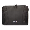 BMW PU Leather 14" Sleeve With Carbon Edges And Perforated Curves - Black [ BMCS14SPCTFK ] - SW1hZ2U6MTM2Njg1OA==